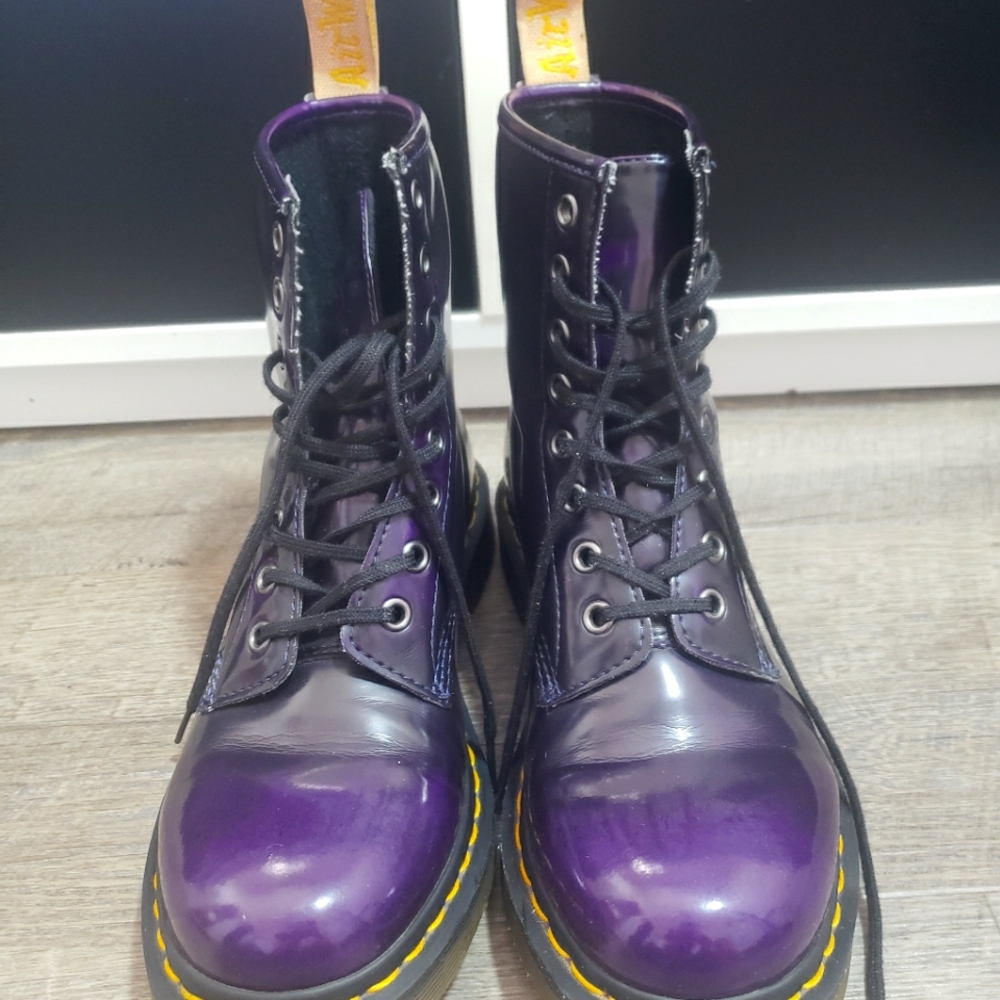 ON HOLD Rare Purple Vegan Dr. Marten's